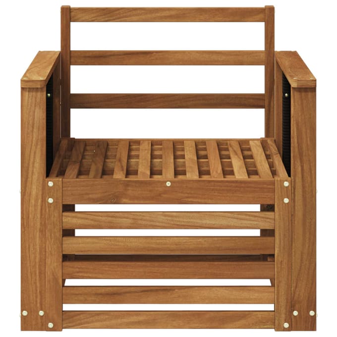 vidaXL - Buiten - Midden - Sofa - Naturel