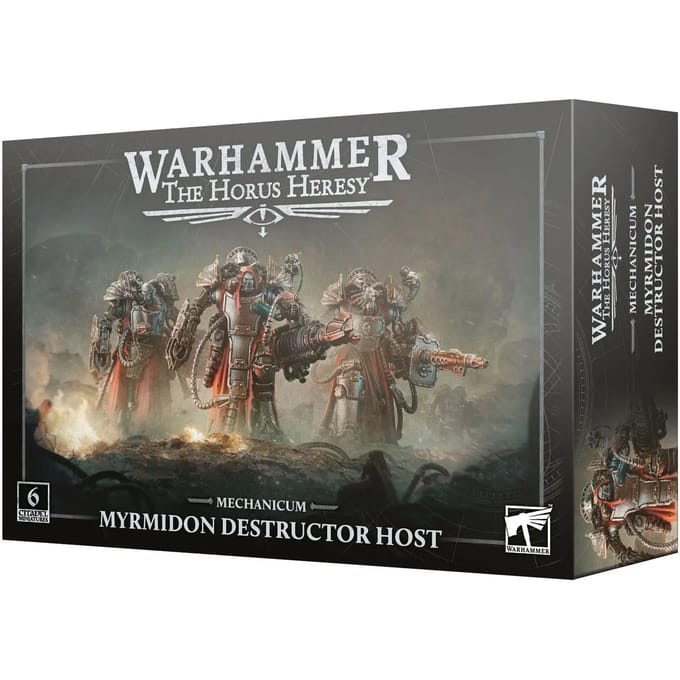 Beeldjes Games Workshop Warhammer 30k - Mechanicum : Myrmidon Destructor Host