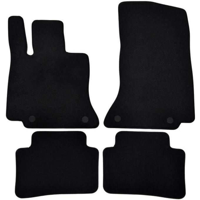 Vloermatten - Mercedes - C W206 S206 - 4 stuks - Antislip - Waterdicht velours