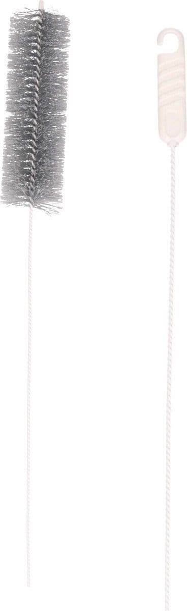Buemag Radiatorborstel - flexibel - extra lang - 90 cm - kunststof - grijs - schoonmaakborstel