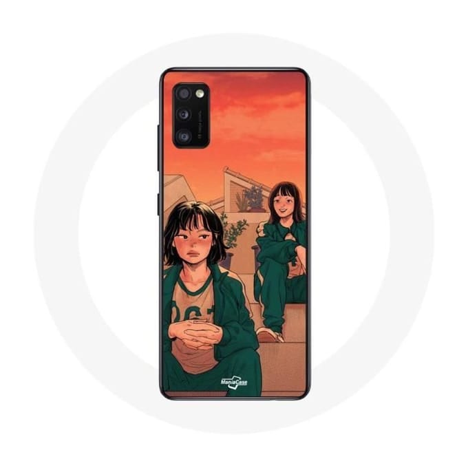 Coque - Samsung - Galaxy A41 - Souple - Squid Game - Protection Adulte Mixte