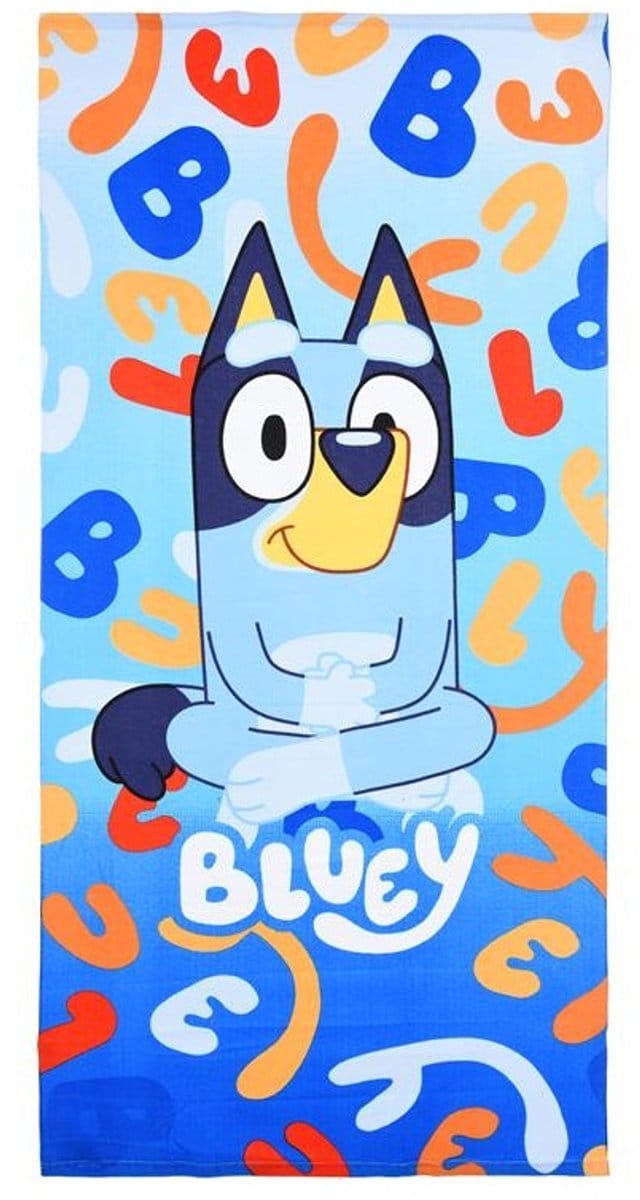 Bluey - Bluey Strandlaken / Handdoek - 70x140 cm - absorberend microfiber