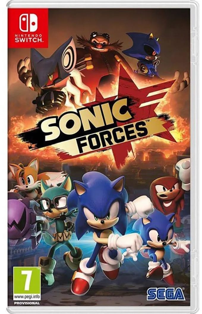 Sonic Forces (Code in A Box) - Nintendo Switch - Action