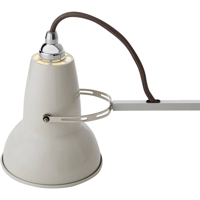 Anglepoise - Original 1227™ Mini Bureaulamp - linnenwit - met tafelvoet