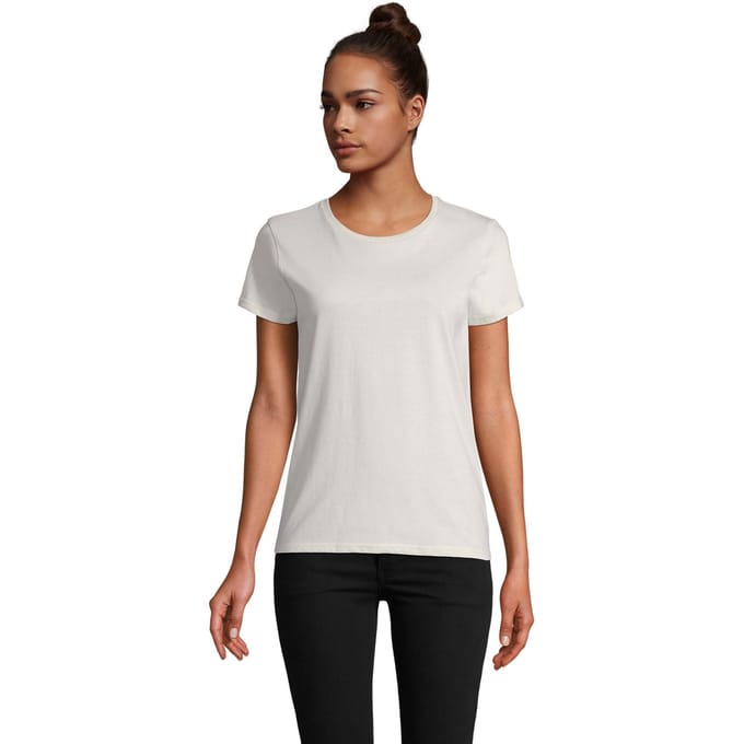 SOLS Dames/Dames Pioneer T-Shirt (Gebroken wit)