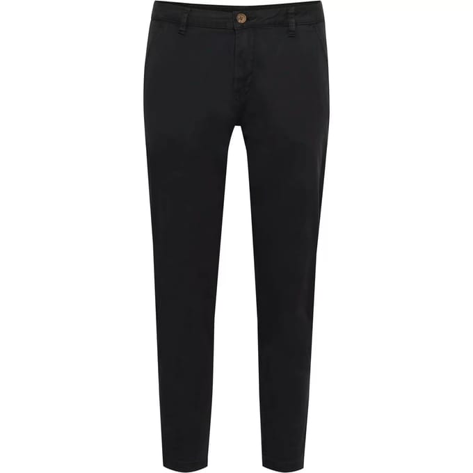 Casual broek Regular fit Blac