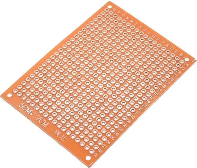OTRONIC® Experimenteer Prototyping Printplaat 5x7cm