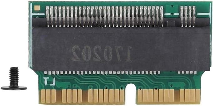SSD Adapter Kaart - M.2 Converter - Computer Upgrade - Voor specifieke modellen - 22x12x3 mm - Zwart