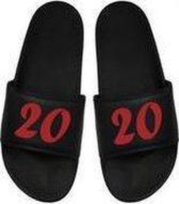 Cadeau Sint - Cadeau Kerst - Cadeau 20 jaar - Cadeau Badslippers - rood 40