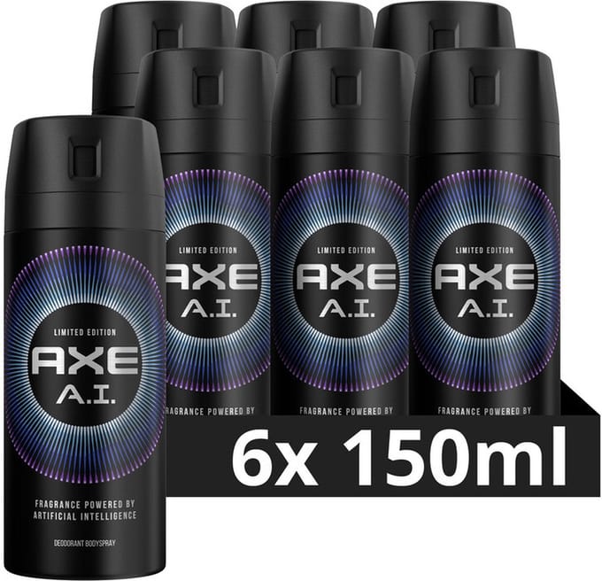 Axe Deo A.I. Bodyspray - 6 x 150 ml
