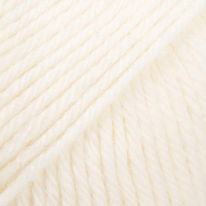 DROPS Karisma Uni Colour - 01 naturel - Wol Garen