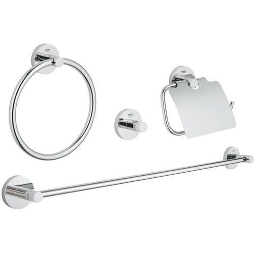 Grohe Essentials Bathroom Set 4 in 1 40776001