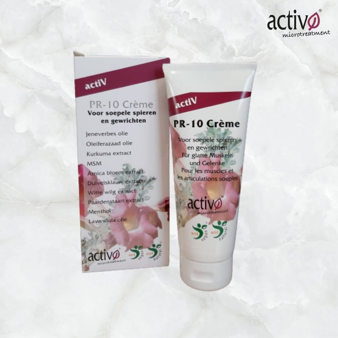 PR-10 Crème activO - Voor Soepele Spieren en Gewrichten - 100ml - Microtreatment - Microplastic FREE