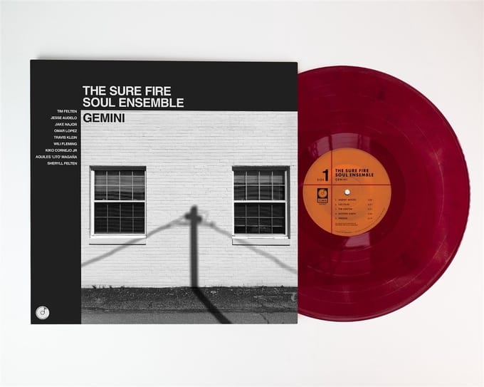 Gemini (Maroon Coloured Vinyl) - The Sure Fire Soul Ensemble