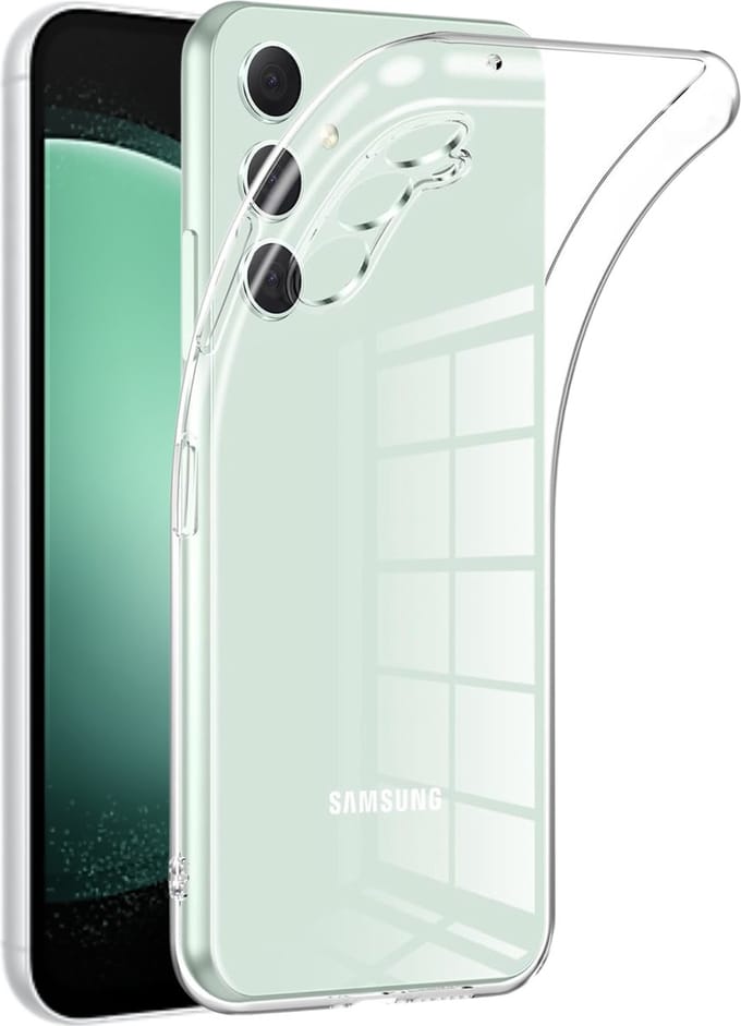 Hoesje voor Samsung Galaxy S23 FE backcover Shockproof siliconen Transparant