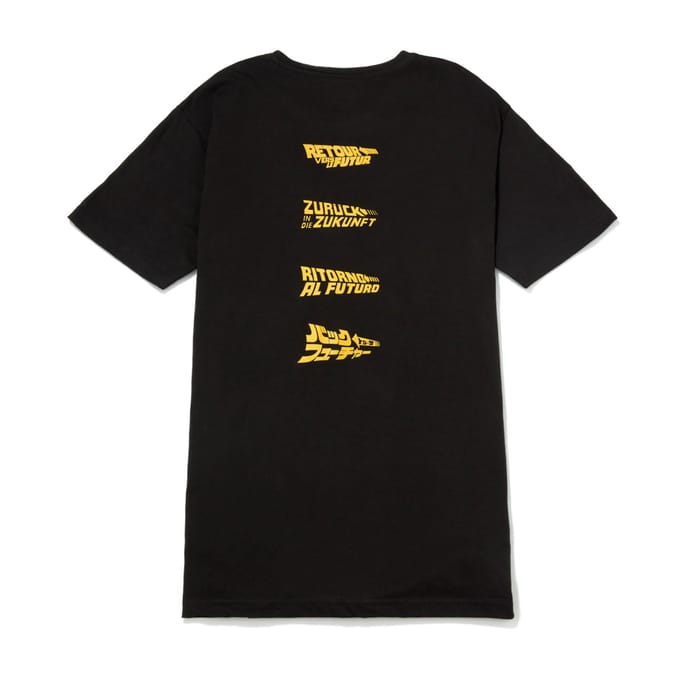Global Legacy Back to the Future t-shirt - Zwart - M