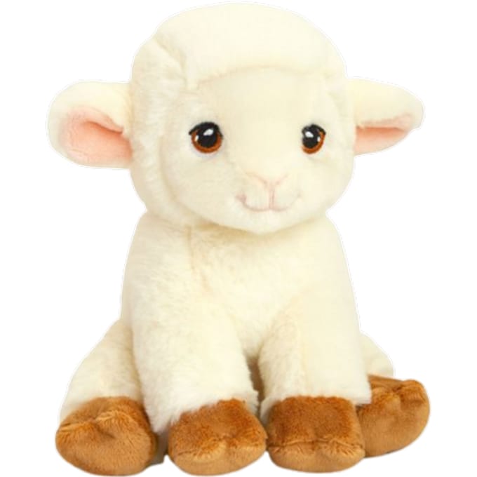 Keel Toys Keeleco Sheep Zachte Pluche Knuffel – 19 cm
