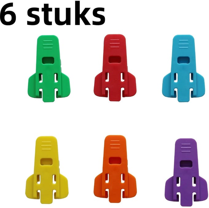 Allecto - Set van 6 blikdoppen - Handmatige blikopener - Ideaal voor