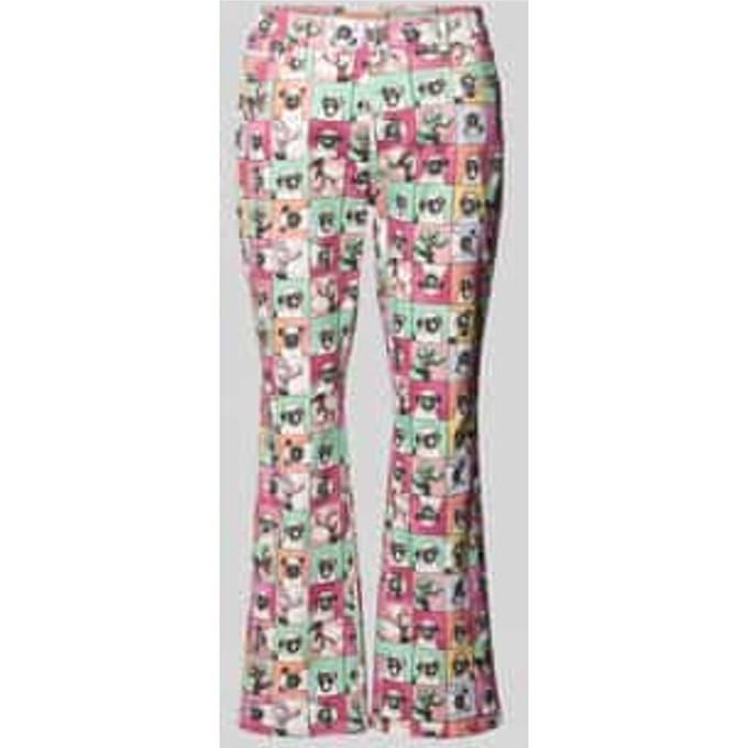 Bootcut Fit’ 7/8-jeans Van Mac multicolour