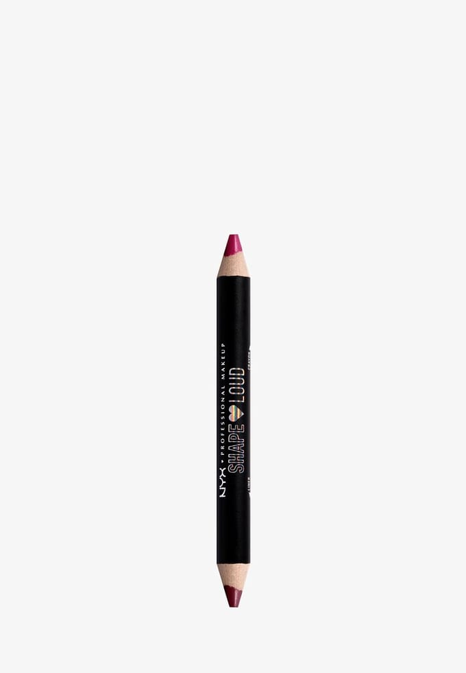 NYX Professional Makeup Shape Loud Matte Lip Duo 03 Scene Kween – Lipstick & Lipliner – Matte Finish