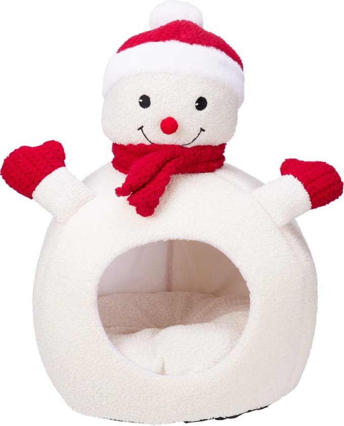 Relaxpets - Kattenmand - Hondenmand - Kerst - Sneeuwpop - Trend 2025