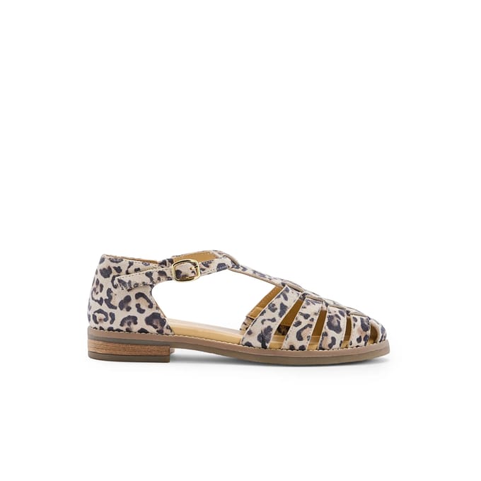 Leren klittenbandsandalen dames Pédiconfort