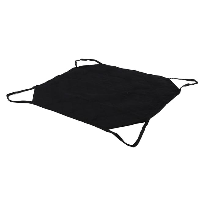 Positioneringsbedpad met Versterkte Handvatten Dubbelzijdig Multifunctioneel Herbruikbaar Wasbaar Transfer 40.2 X 21.7in black