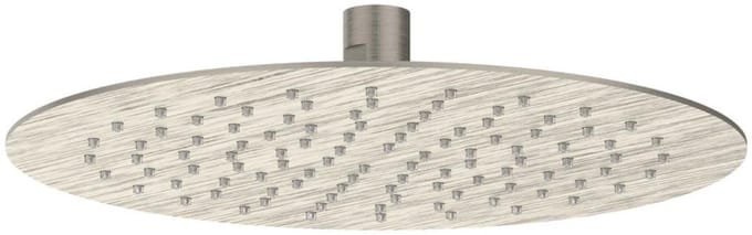 IVY Hoofddouche Slim 25 cm - Eco-air - Geborsteld Nickel