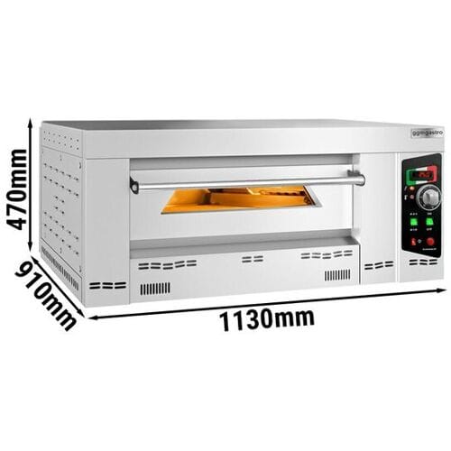 GGM Gastro Gas Pizzaofen - 4x 34cm - Manuell