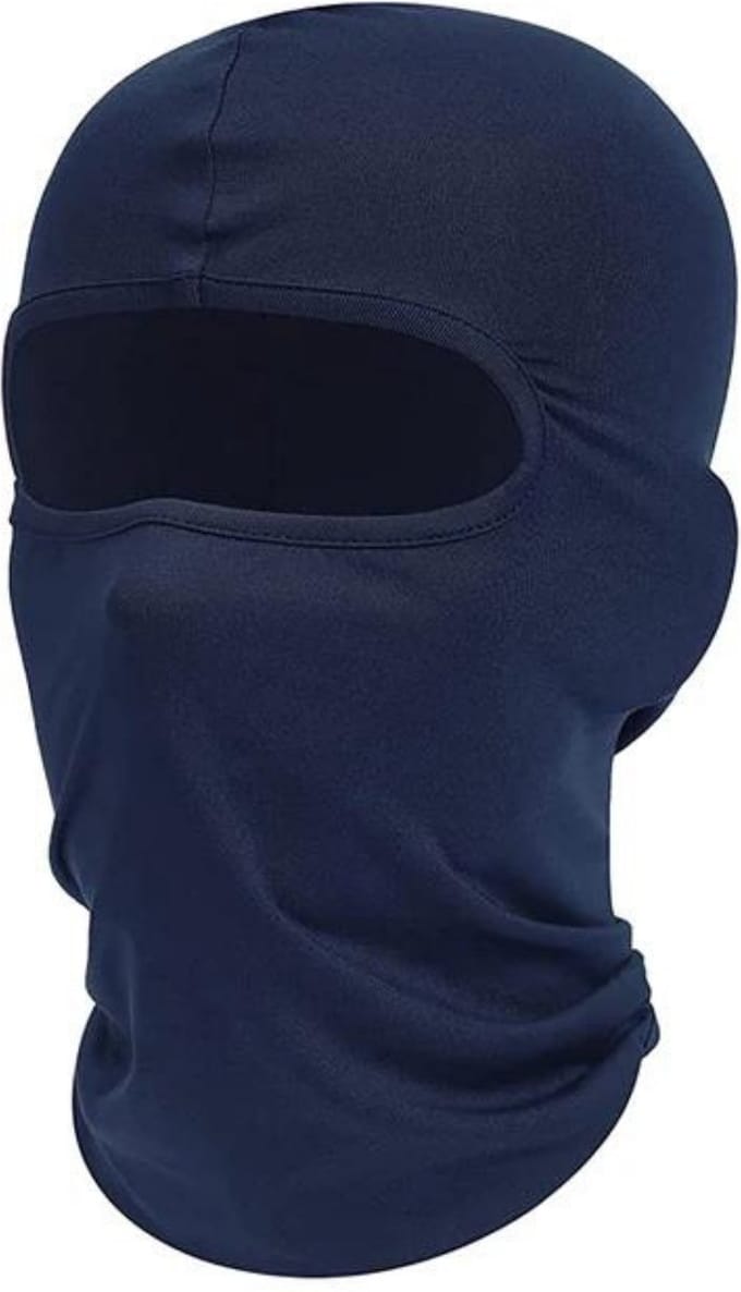 Skimasker - Bivakmuts - Heren & Dames - Wintersport muts - Navy blauw