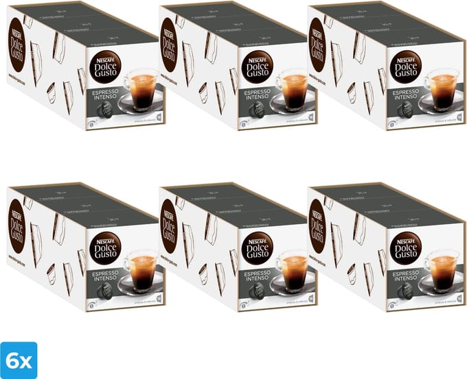 Nescafe Dolce Gusto Espresso Intenso (6x 48 cups)