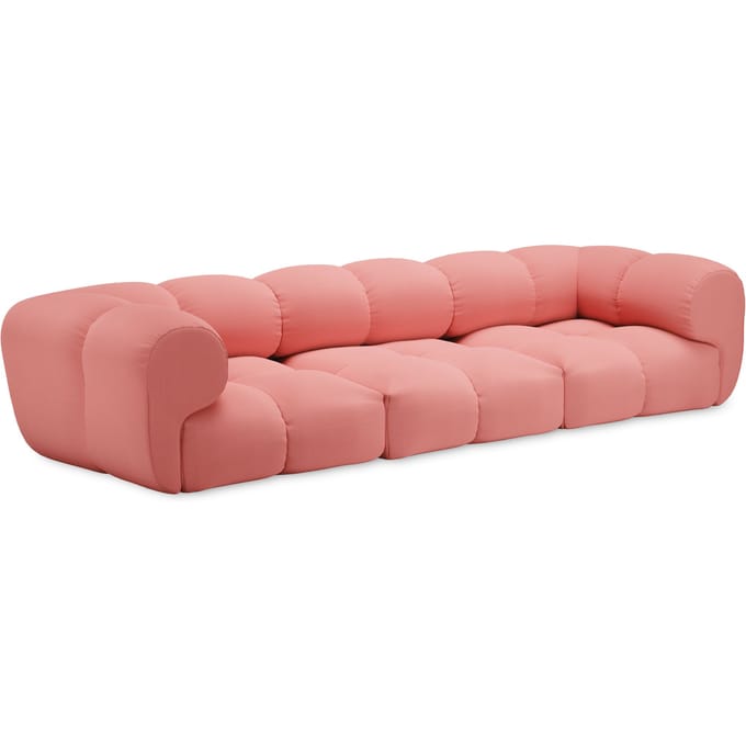 Objekte unserer Tage zander Sofa Design 08 (4 -zit) - Vidar 0622 roze