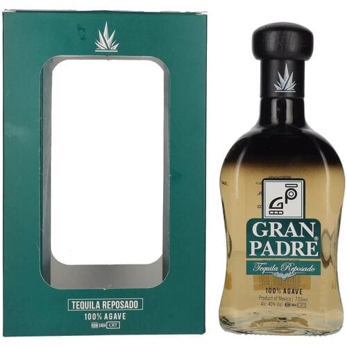 Gran Padre Tequila Reposado 100% Agave 40% Vol. 0,7l in geschenkverpakking
