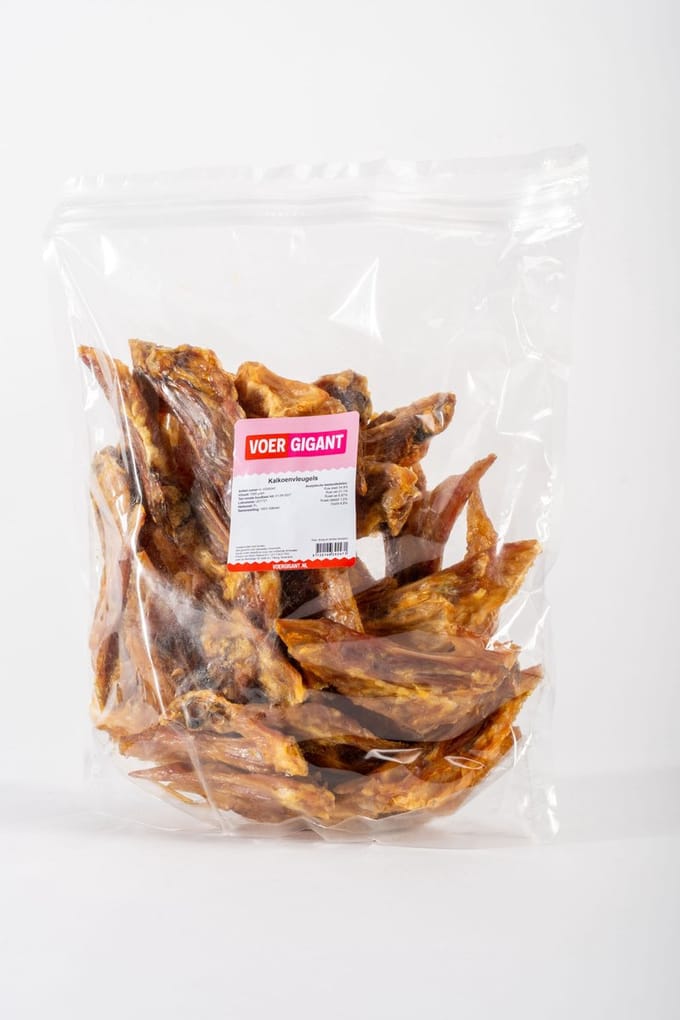 Voergigant - Kalkoenvleugels - 1 kg