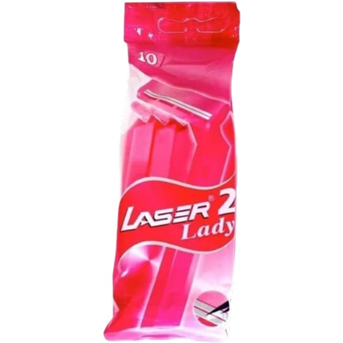 Laser Lady Twin Blade Razors - 2 stuks