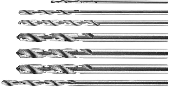 GRAPHITE 55H075 - Precisieboor - 0.8-3.2 mm - 7 stuks - HSS Staal