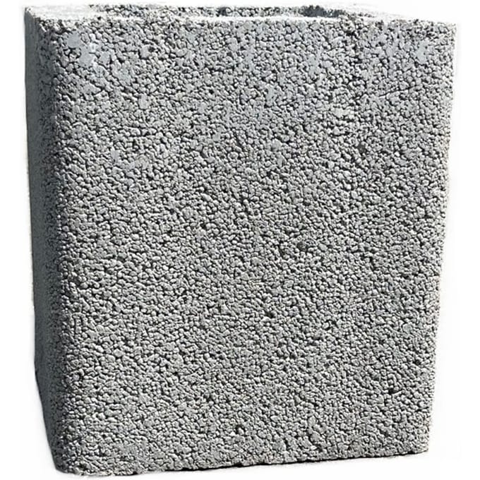 Intergard Barbecue beton houtskool bbq verlengstuk grijs 30x30x35cm