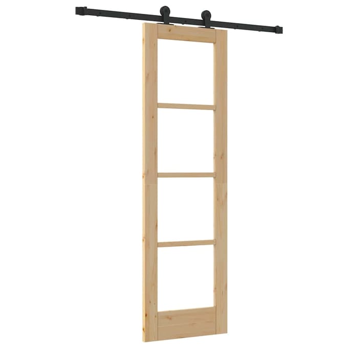 vidaXL - Schuifdeur - ORKDAL - Naturel - 61 - x - 198,5 - cm
