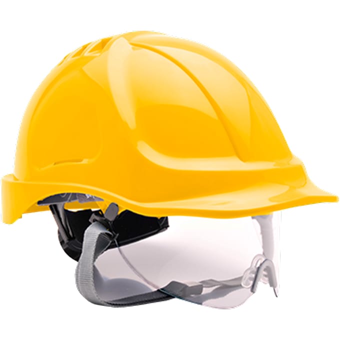 Portwest Endurance Vizier Helm PW55 - Geel - One size