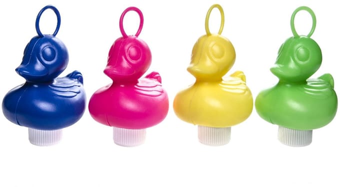 Duckiez Eend Klein 4 Kleuren - 128 stuks