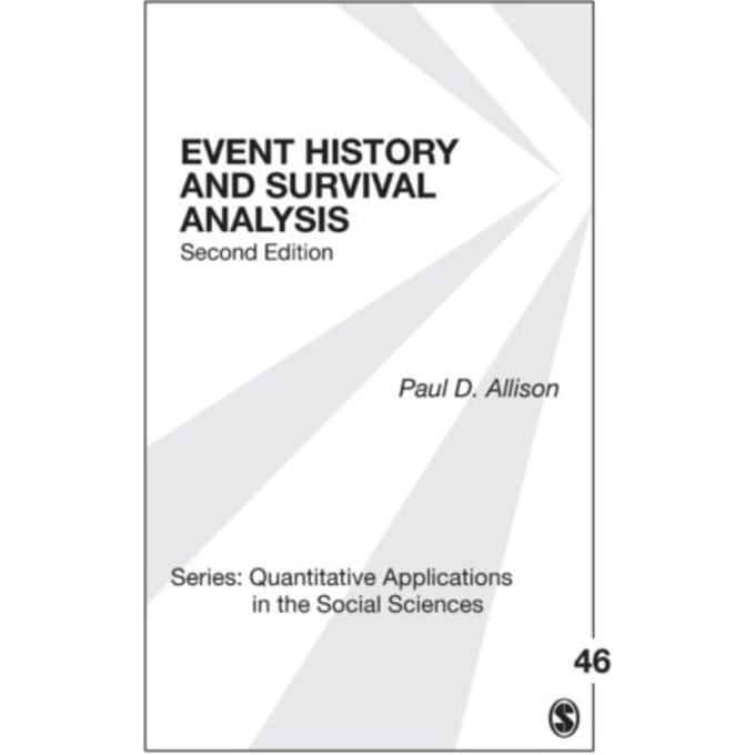 Event History And Survival Analysis - Allison