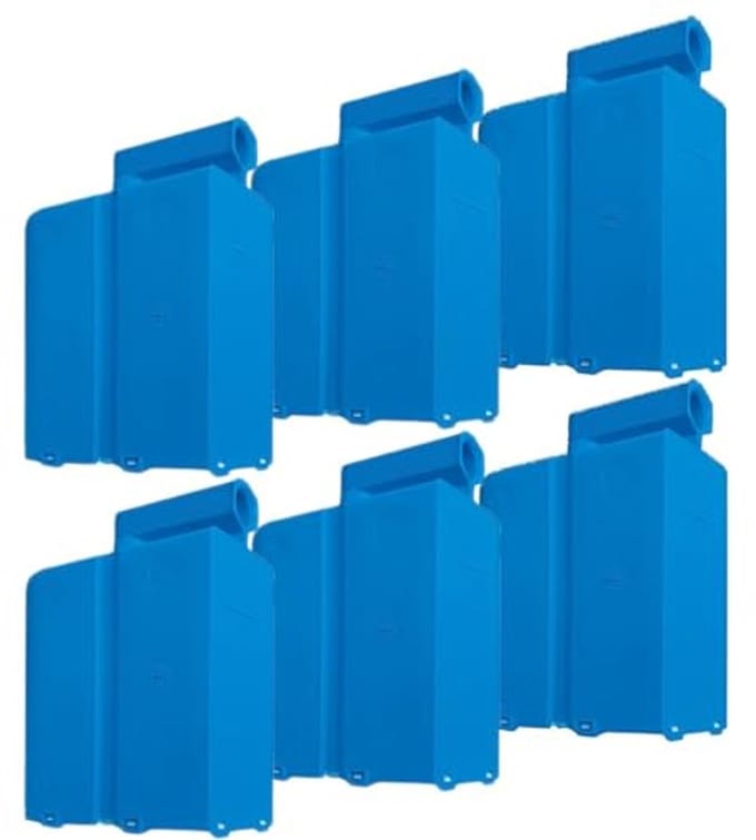 6 antikalk cassettes voor stoomstation Type A