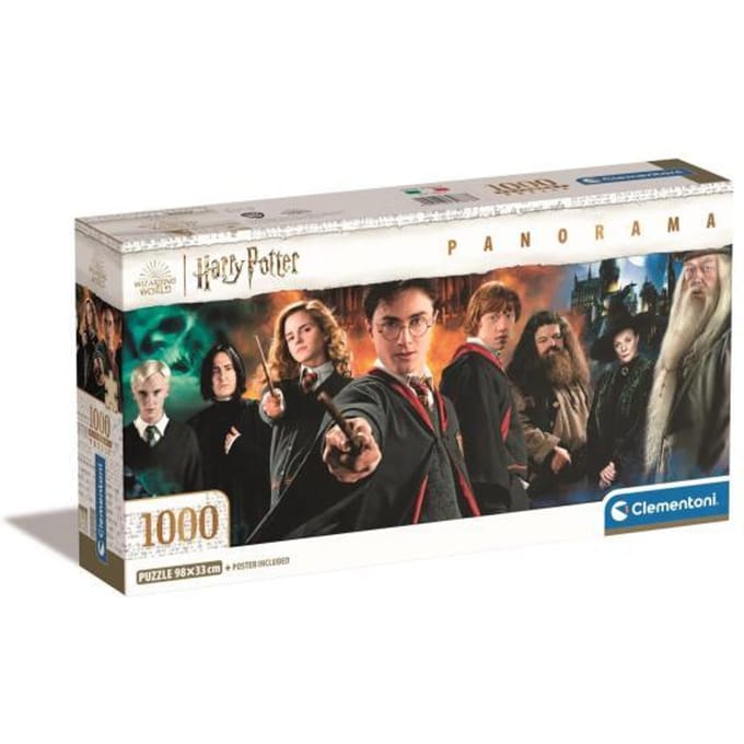 Clementoni - Puzzel - 1000 Stukjes - Harry Potter - Puzzel Voor Volwassenen - Panorama