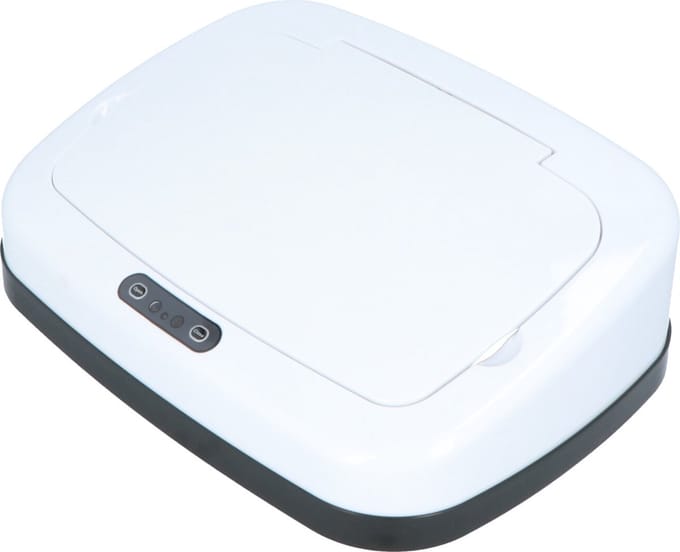 4cookz® vervangingsdeksel Clever White 30 liter - wit