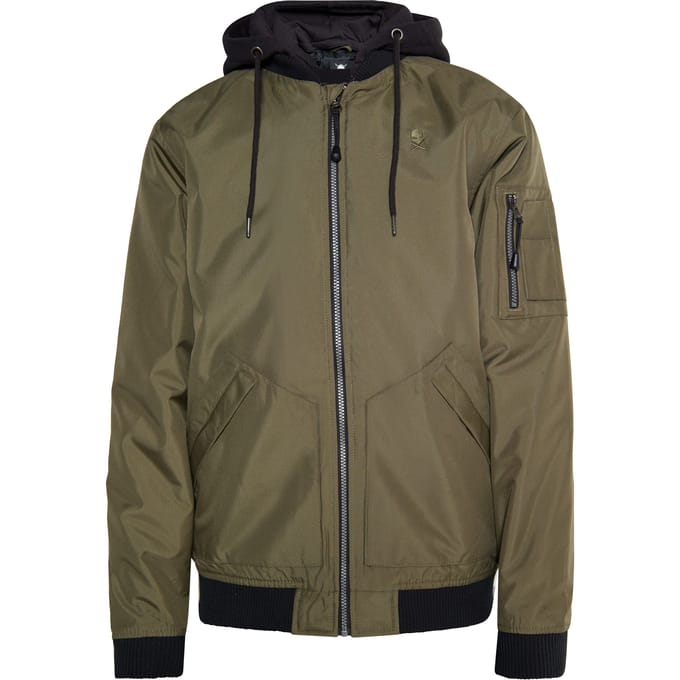 TUFFSKULL bomberjack Heren militaire olijf