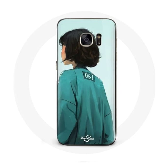 Coque - Samsung - Galaxy S7 - Squid Game - Kang Sae Byeok - Protection Rigide