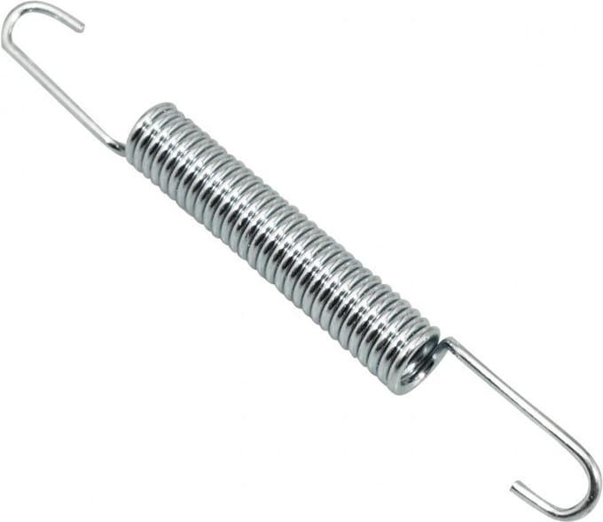 Standaardveer 125mm x 12mm Nieuw voor motor scooter bromfiets