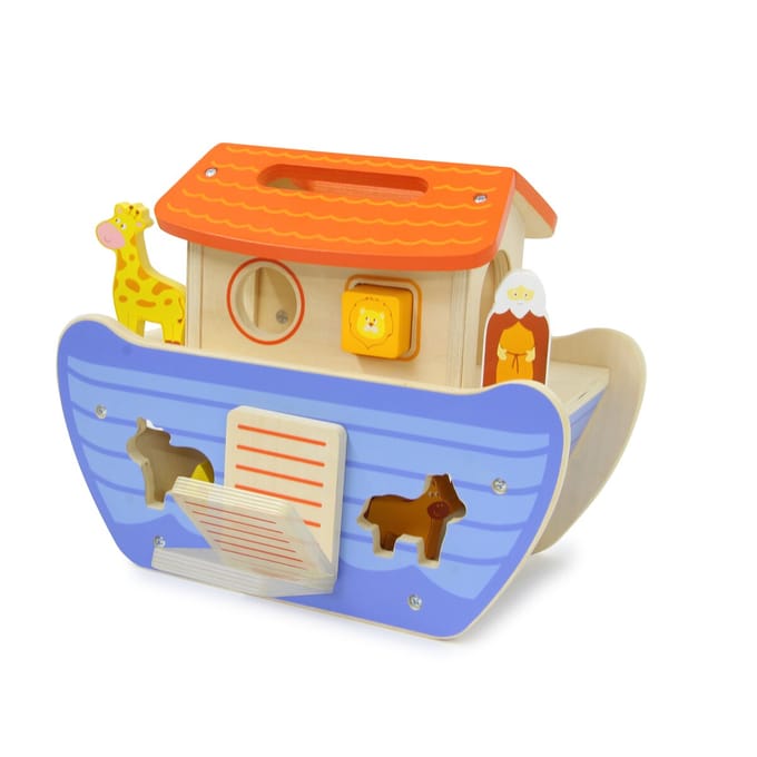 Jamara Vormensorteerder Kidiwood Noah's Ark Hout 13-delig