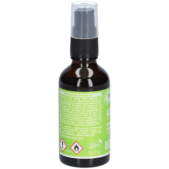 WELEDA Zuiverende Room Spray Fresh - Citroen, Eucalyptus, Zilverspar & Rozemarijn - 50ml