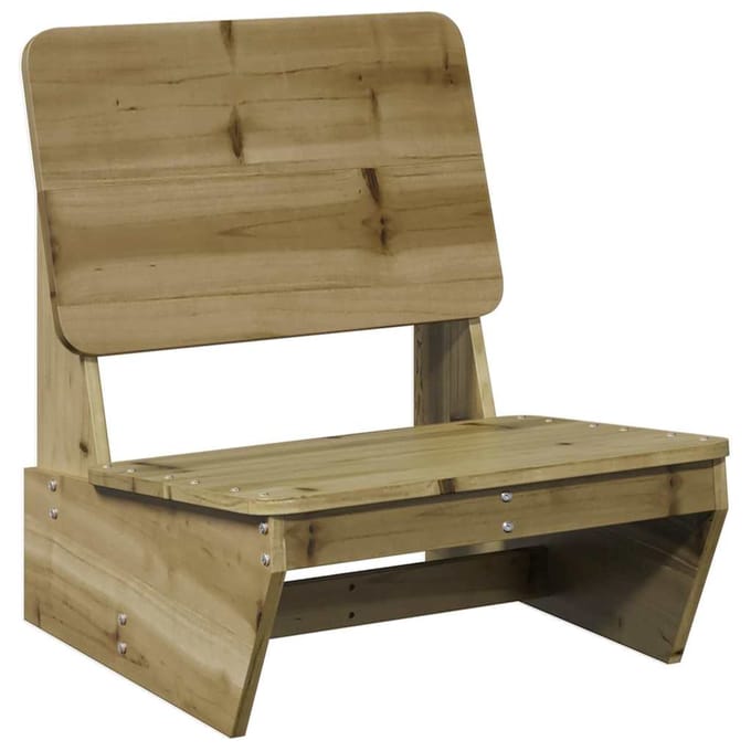 vidaXL - Tuinstoelen - 2 - st - 60x64x70,5 - cm - geïmpregneerd - hout